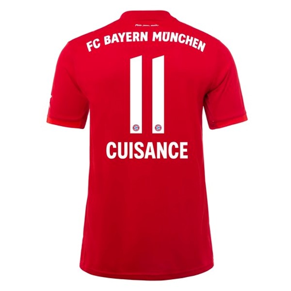 Camiseta Bayern Munich NO.11 Cuisance Primera equipación 2019-2020 Rojo